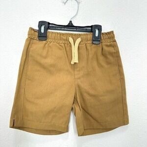 Sovereign Code Boys Size 4 Shorts Brown Tan Khaki Pull On‎ Shorts Casual Summer